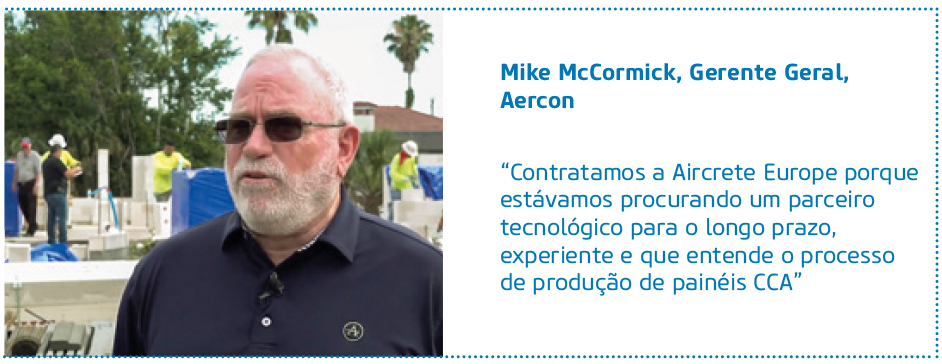 Aercon Contratou A Aircrete Europe Como Seu Parceiro De Tecnologia Para Este Projeto De Modernizacao